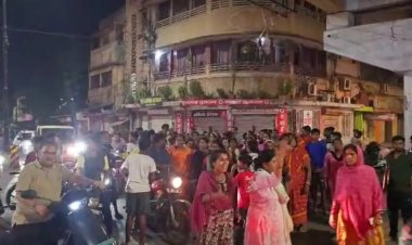 मरीन ड्राइव निर्माण का जोरदार विरोध, स्थानीय लोगों ने देर रात किया कलेक्टर कार्यालय का घेराव