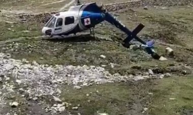 सुबह-सुबह केदारनाथ धाम के पास हेलिकॉप्टर क्रैश, 23 माह का बच्चा सहित 7 लोगों की मौत