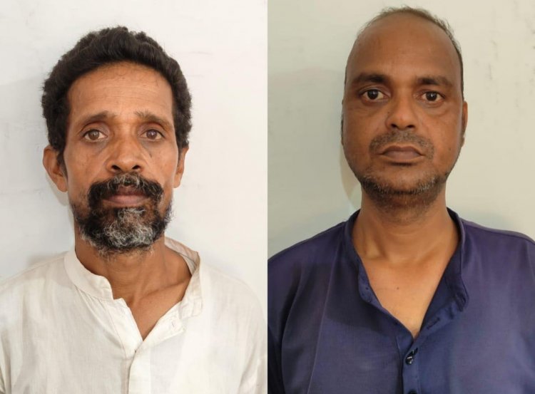 फैक्ट्री में चोरी करने वाले और चोरी का सामान खरीदने वाले 2 आरोपी गिरफ्तार, लाखों का माल जब्त