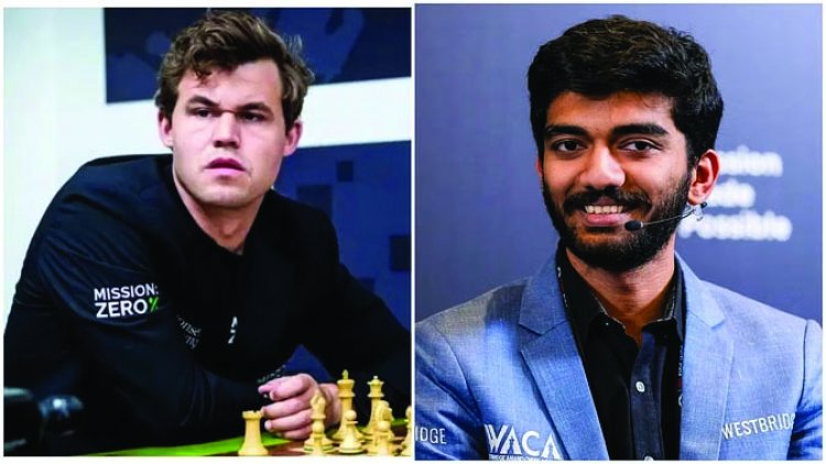 गुकेश ने नॉर्वे शतरंज टूर्नामेंट में विश्व चैंपियन कार्लसन को हराया