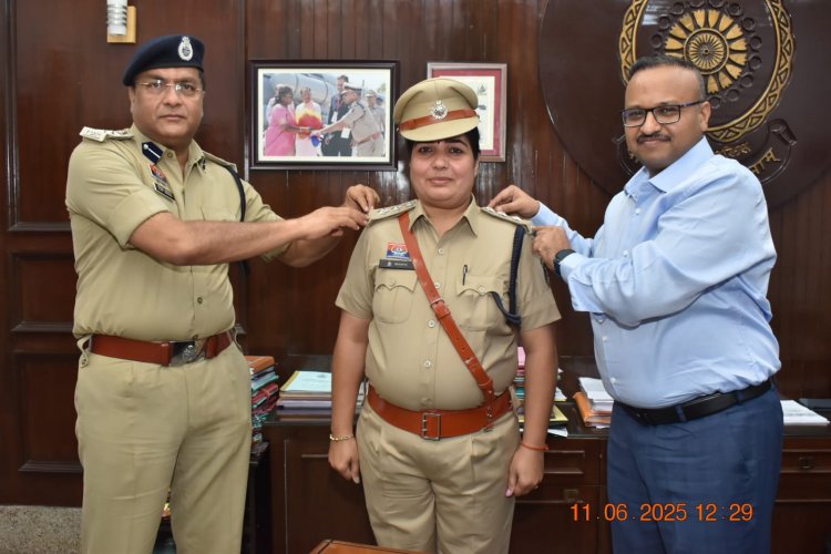 दुर्ग रेंज के 9 निरीक्षक पदोन्नत होकर बने उप पुलिस अधीक्षक