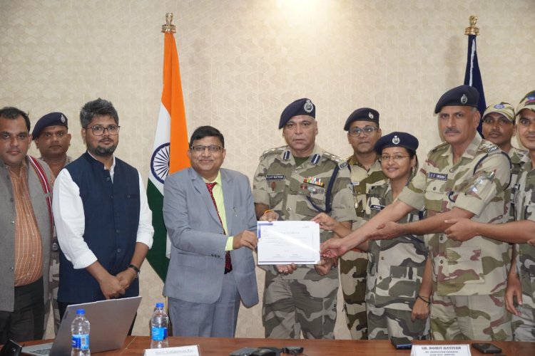 सीआईएसएफ आरटीसी भिलाई को एनएससीएसटीआई फ्रेमवर्क के तहत अति उत्तम स्तर की मान्यता, मिला 2 स्टार ग्रेडिंग