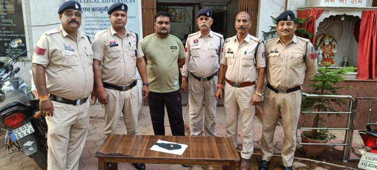 भिलाई में हेरोइन के साथ पकड़ा गया युवक