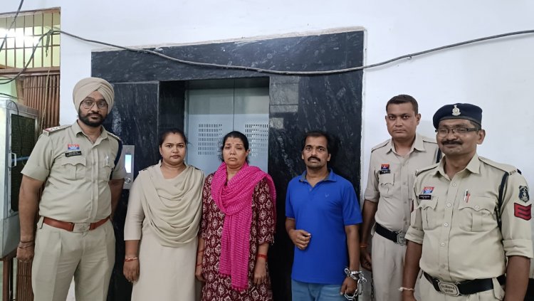 टूर एण्ड ट्रेवल में फेंन्चाईसी दिलाने के नाम पर 1 करोड़ 50 लाख रुपए की ठगी करने वाले शातिर पति एवं पत्नी गिरफ्तार