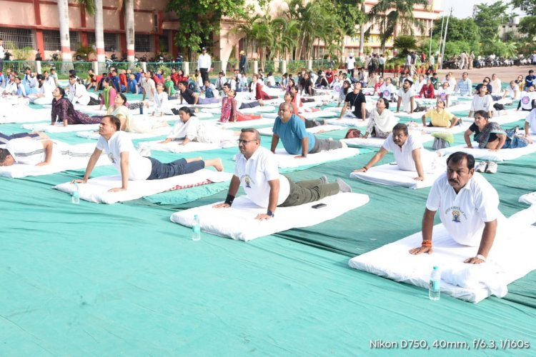 करे योग रहे निरोग- सांसद विजय बघेल