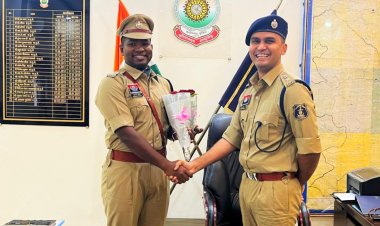 रॉबिंसन गुड़िया बने नारायणपुर के 23वें पुलिस अधीक्षक, SP  प्रभात कुमार रायपुर ट्रांसफर
