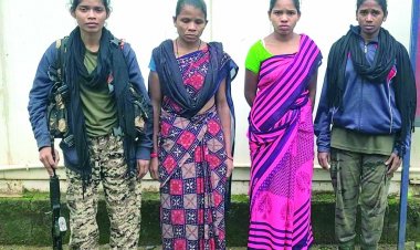 कुतुल एलओएस में सक्रिय दो महिला नक्सली पकड़ी गई