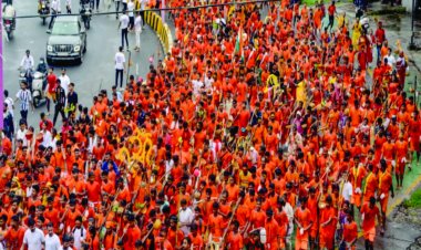 कांवड़ यात्रा पर योगी की पुष्पवर्षा: उपद्रवियों पर सख्त चेतावनी, सेवा में जुटा प्रशासन