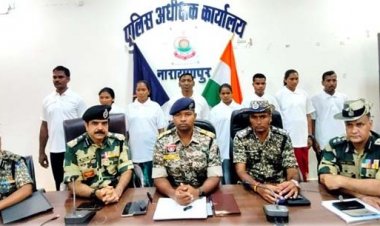 33 लाख के इनामी 8 माओवादियों ने किया आत्मसमर्पण, अब दुनिया को शांति का पाठ पढ़ाना चाहते हैं