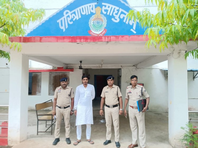 मवेशी तस्कर को पुलिस ने भेजा जेल