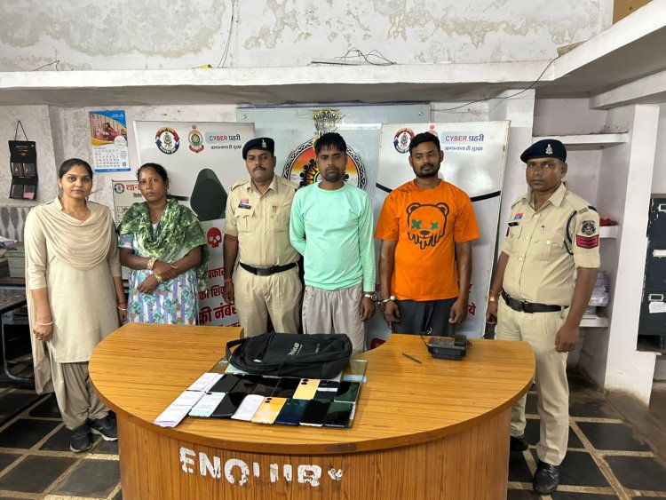 भिलाई में भगवान जगन्नाथ रथ यात्रा के दौरान मोबाइल चुराने वाले पकड़े गए, एक महिला सहित तीन गिरफ्तार, 4.55 लाख का 16 मोबाइल जब्त