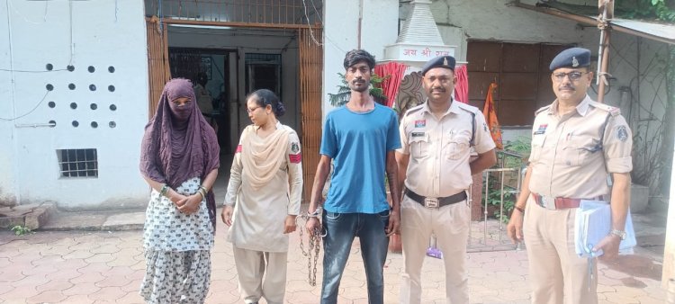 गांजा बिक्री का भंडाफोड़: महिला सहित दो आरोपी गिरफ्तार