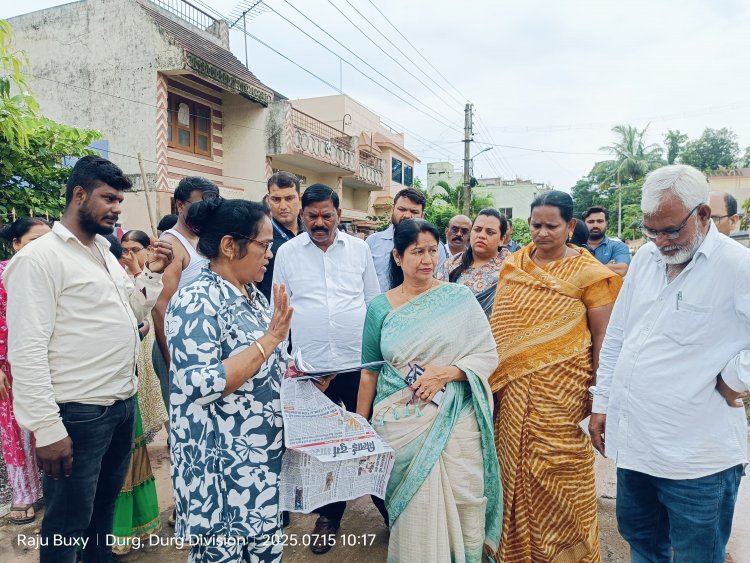 नालियों में बहता गोबर, गंदगी और जलभराव – अब नहीं चलेगा | महापौर अलका ने दिए त्वरित कार्रवाई के निर्देश