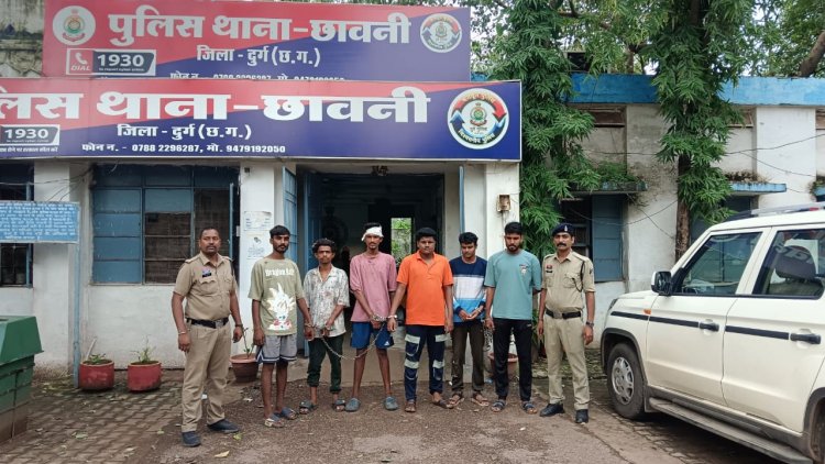 भिलाई में चाकू से हमला! शराब के पैसे नहीं देने पर सेलून संचालक पर जानलेवा वार, 3 आरोपी गिरफ्तार