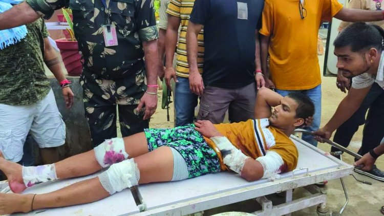 आरा में मुठभेड़! चंदन मिश्रा हत्याकांड के 3 शूटर दबोचे, 2 घायल, पिस्टल-कट्टा बरामद
