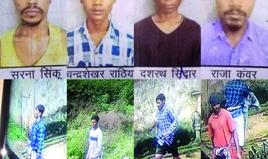 जेल की दीवार फांदकर भागे रेप के 4 आरोपी 