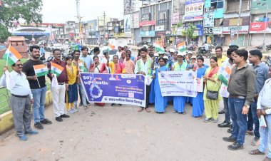 हर घर तिरंगा सहित चलाया गया प्लास्टिक मुक्त अभियान   