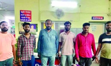 गवाही देने वाले साक्षी को जान से मारने की धमकी, हिस्ट्रीशीटर सहित 6 आरोपी हिरासत में