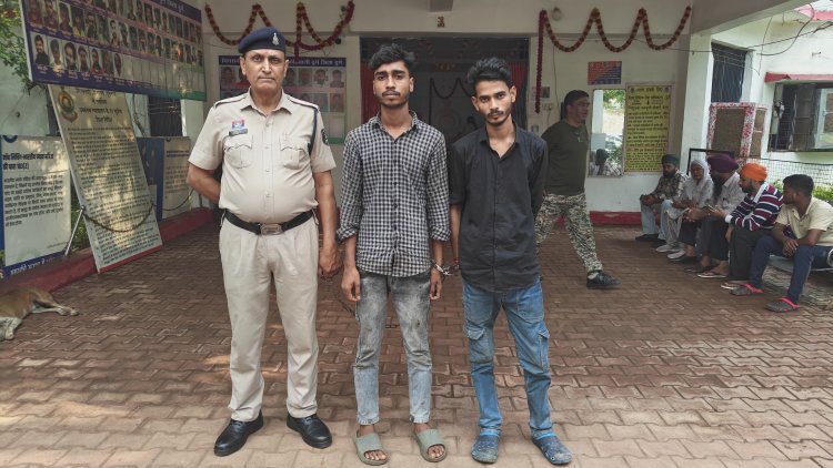 दो आरोपी दुर्ग में गांजा तस्करी करते गिरफ्तार, 21 किलो गांजा जब्त