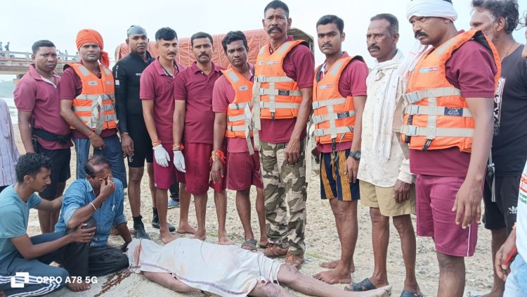 शिवनाथ नदी में डूबे युवक का SDRF ने शव निकाला