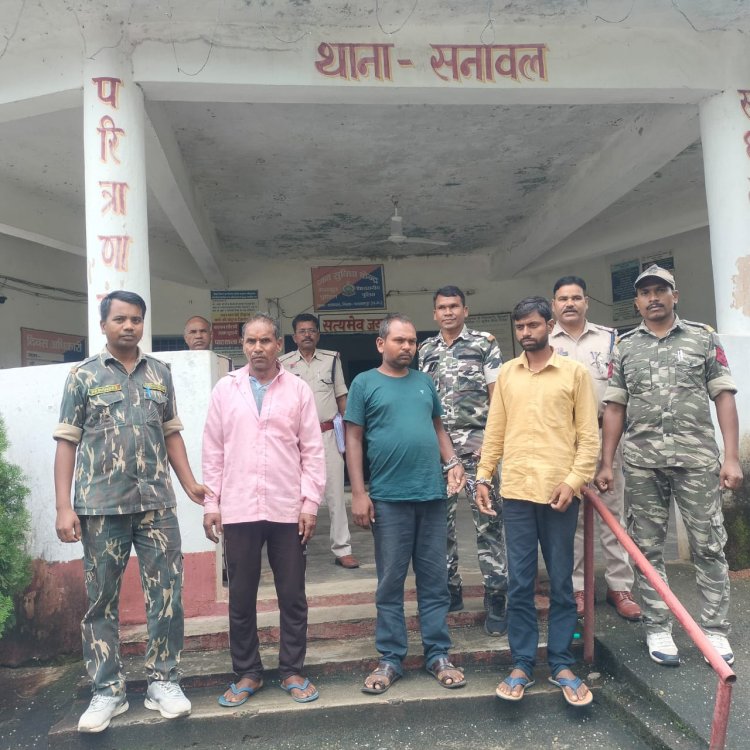 जमीन विवाद में छत्तीसगढ़ के आदिवासियों पर हमला करने वाले 9 आरोपी यूपी से गिरफ्तार, सलाखों के पीछे भेजा गया