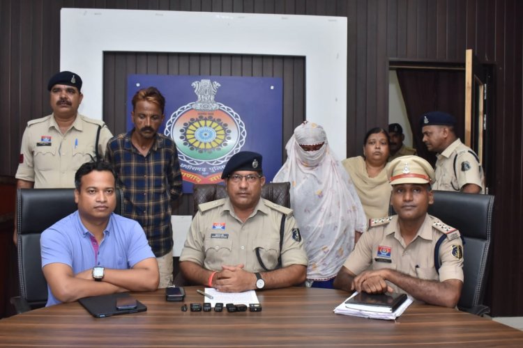दुर्ग में पत्नी ने प्रेमी के साथ मिलकर पति उतारी मौत के घाट, पायस ने किया बड़ा खुलासा