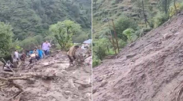 बादल फटने से तीन की मौत, पांच लापता