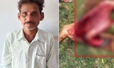 धौरा भाटा में गोकशी का मामला, पुलिस ने आरोपी को पकड़ा, गौमांस जब्त