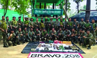 बीजापुर में सुरक्षाबलों की बड़ी कार्रवाई, माओवादियों का भारी हथियार जखीरा बरामद