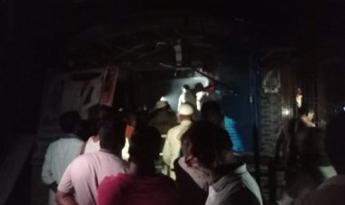 रामनगर सुपेला के मकान में लगी आग, अग्निशमन की तत्परता से बड़ा हादसा टला