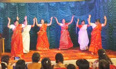 वैशाली नगर कालीबाड़ी में दुर्गा पूजा की धूम, महिलाओं व बच्चों ने दी नयनाभिराम प्रस्तुति, उत्कृष्ट सेवादारों का भी हुआ सम्मान