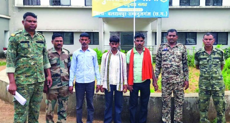 खेत में बकरी घुसने पर विवाद, किसान मारपीट में घायल, तीन आरोपी गिरफ्तार