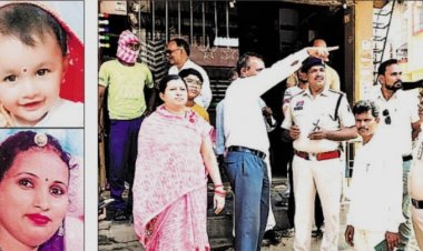 ट्रैक्टर-ट्रॉली की चपेट में आने से मां और बच्ची की मौत, पति बाल-बाल बचा