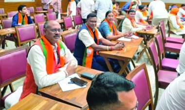 दिल्ली में भाजपा की राष्ट्रीय कार्यशाला में शामिल हुए भाजपा प्रदेश मंत्री जितेन्द्र वर्मा