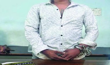 रिवाल्वर और देशी कट्टा के साथ हिस्ट्रीशीटर गिरफ्तार, दो दर्जन अपराधों में है आरोपी