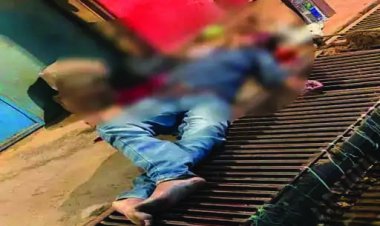 दुर्ग के इंदिरा मार्केट में खून से लथपथ मिला मजदूर का शव, पुलिस जांच में जुटी