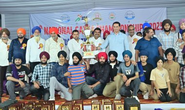 गतका चैंपियनशिप के विजेता हुए पुरस्कृत