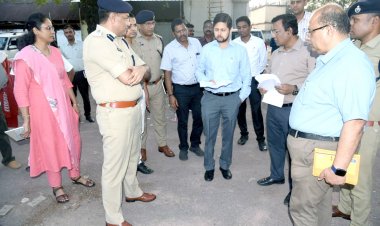 दुर्ग जिले में 2 से 4 नवम्बर तक होगा राज्योत्सव, गंजपारा की पुरानी गंज मंडी बनेगी आयोजन स्थल, कलेक्टर ने लिया तैयारियों का जायजा