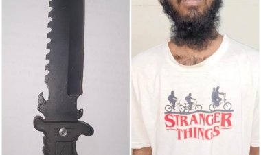 भिलाई नगर पुलिस ने चाकू लहराने वाले युवक को किया गिरफ्तार