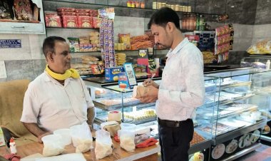 त्योहारी सीजन में खाद्य पदार्थों की जांच तेज: दुर्ग में 70 नमूने लैब भेजे गए, दो दुकानों पर 50 हजार का जुर्माना