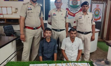 भिलाई में ज्वेलरी दुकान से 35 लाख की चोरी का खुलासा, सगा भाई निकला आरोपी, दो गिरफ्तार