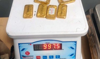 आईजीआई एयरपोर्ट पर महिला के पास से 1 किलो सोना बरामद, यांगून से अंतर्वस्त्र में छिपाकर लाई थी, देखें VIDEO