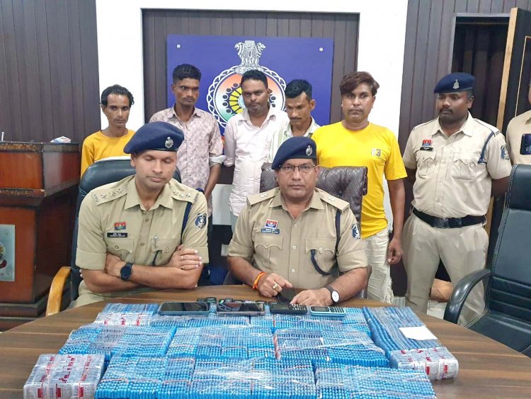 नशीली कैप्सूल की ब्रिकी करने वाले 5 आरोपी दुर्ग पुलिस की गिरफ्त में, उत्तर प्रदेश से जुड़े हैं तार