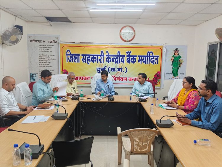 कलेक्टर श्री सिंह ने धान खरीदी तैयारी की ली समीक्षा बैठक