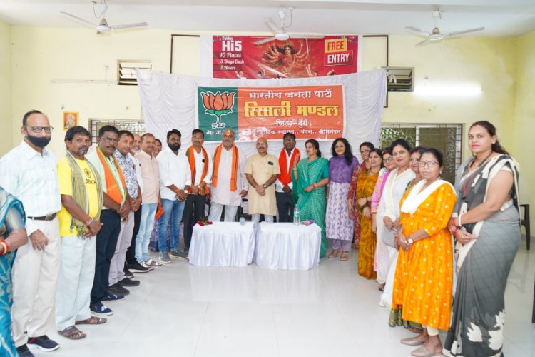 रिसाली में आत्मनिर्भर भारत संकल्प अभियान और जीएसटी सुधार पर भाजपा की कार्यशाला आयोजित