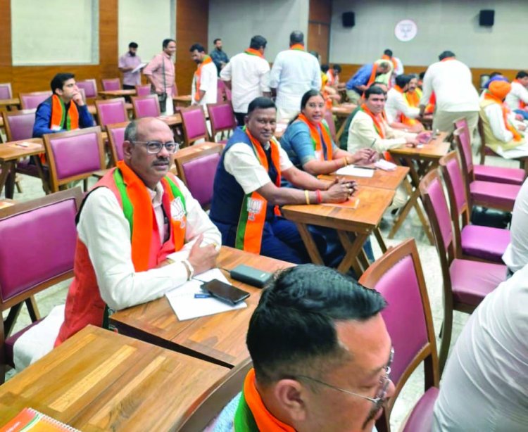 दिल्ली में भाजपा की राष्ट्रीय कार्यशाला में शामिल हुए भाजपा प्रदेश मंत्री जितेन्द्र वर्मा