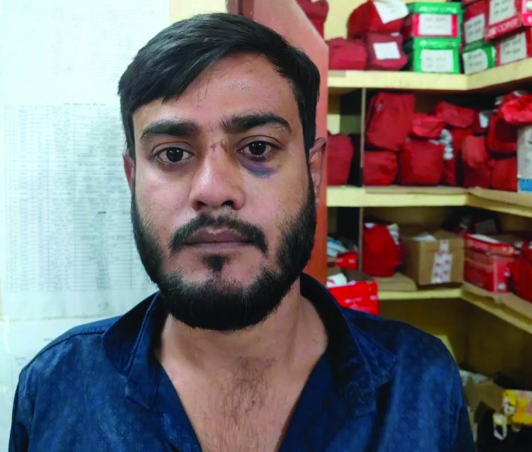 सैलून संचालक से मारपीट और धमकी देने वाला अज्जू पठान गिरफ्तार, न्यायिक रिमांड पर भेजा गया
