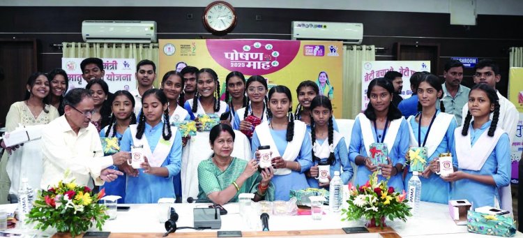 कुपोषण नियंत्रण में दुर्ग की बड़ी उपलब्धि, पोषण ट्रैकर में प्रदेश में मिला पहला स्थान