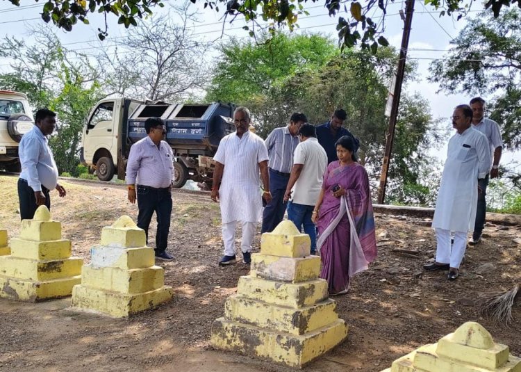 छठ पर्व की तैयारियां तेज़, महापौर अलका बाघमार ने किया तालाबों का निरीक्षण