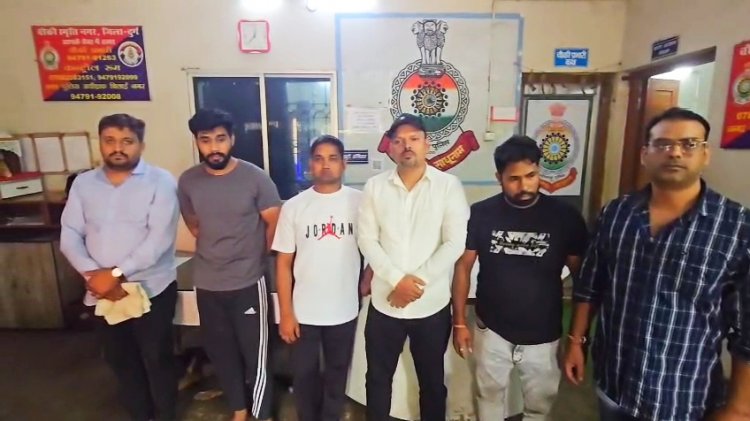 भिलाई में स्पा सेंटर की आड़ में देह व्यापार का पर्दाफाश, संचालक-मैनेजर समेत 6 गिरफ्तार